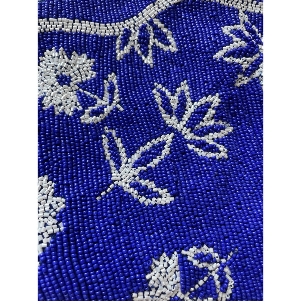 Celandine Anthropologie Beaded Floral Crop Top - Picture 2 of 12